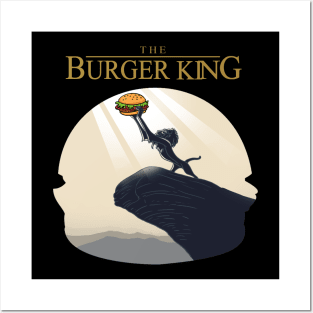 the burger king Posters and Art